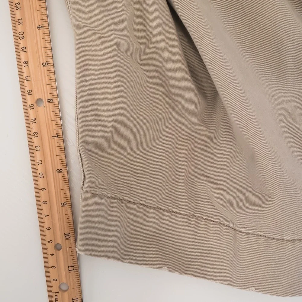 Polo Ralph Lauren Mens Cargo Shorts 32 Tan Classic Polo Chino Cotton FITS 31